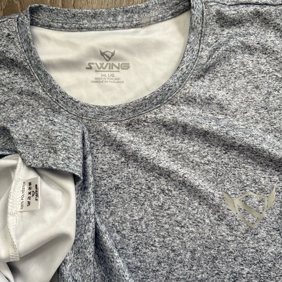 Gray Short Sleeve Dress - Picture 6 of 6